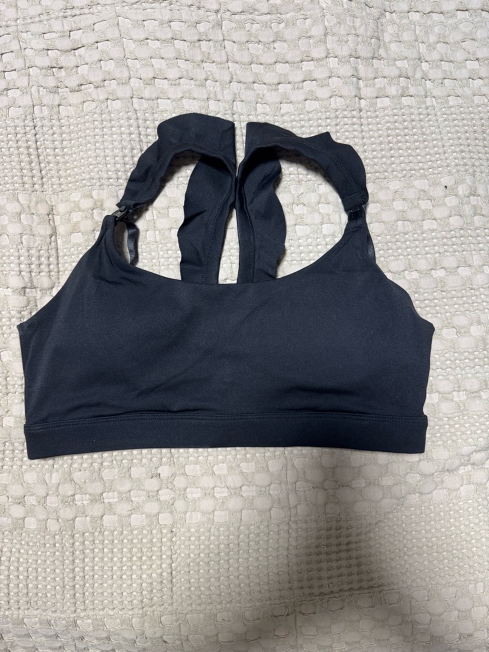 Sweat and milk Madison nursing bra ruffled